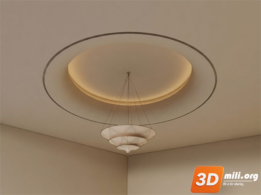 Ceiling Decoration Skp Files